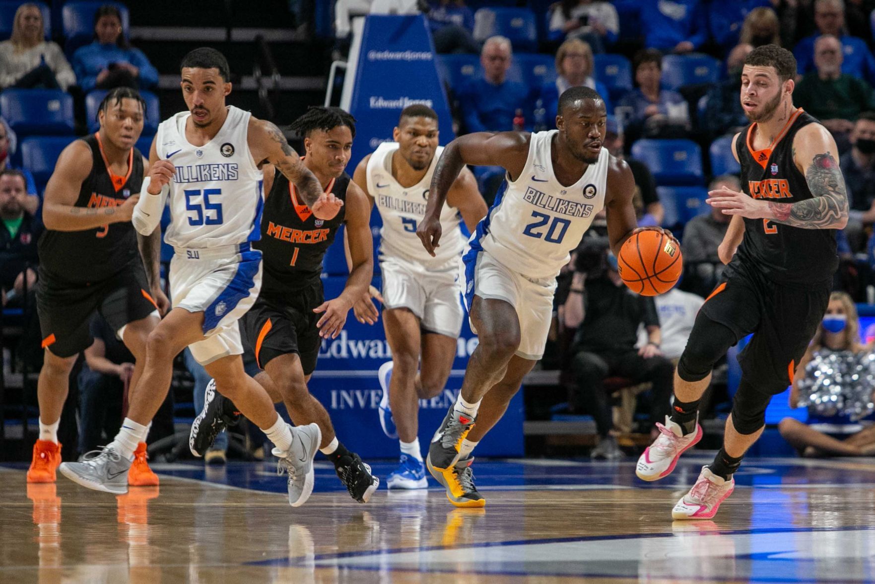 Billikens take on Bears at Chaifetz